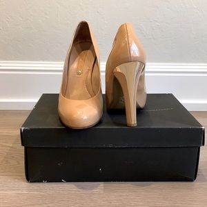 BCBGMaxAzria Ma-Daja Nude Luna Patent